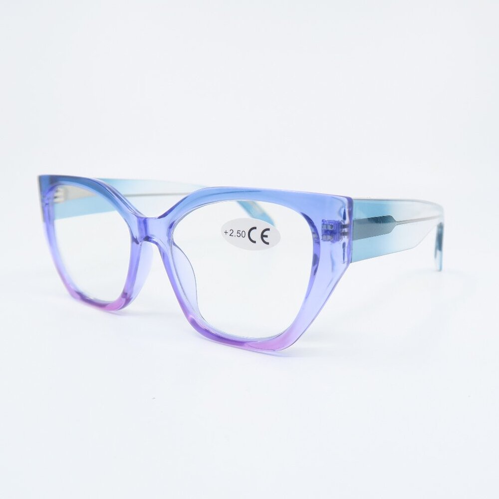 Reader +250 Multicolor Italian Fashion, Women's, New, Eyeglasses Frames.